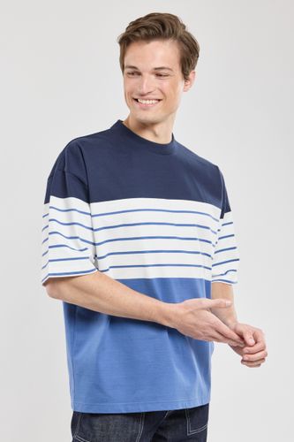 T-shirt rayé coupe large - coton - ARMOR LUX FR - Modalova
