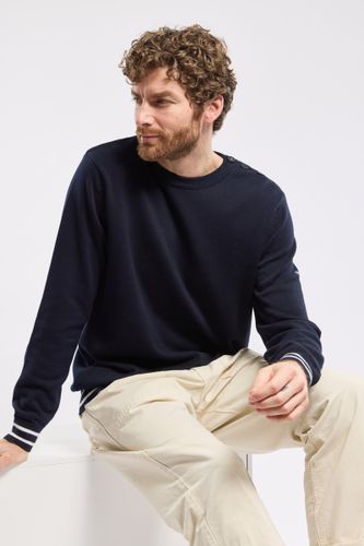 Pull marin avec coudières - coton - ARMOR LUX FR - Modalova
