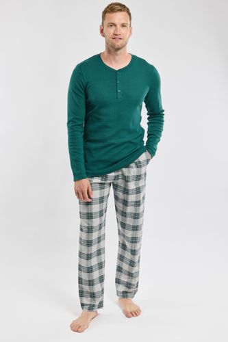 Pyjama à carreaux - coton - ARMOR-LUX - Modalova