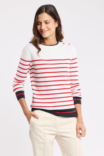 Pull marin rayé - laine mérinos - Saint Valentin?? - ARMOR-LUX - Modalova