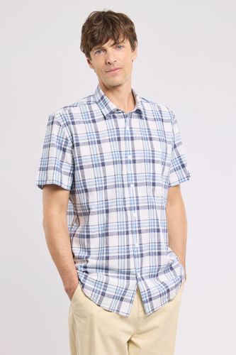 Chemise manches courtes - coton et lin - ARMOR-LUX - Modalova