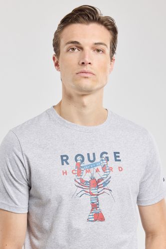 T-shirt sérigraphié Homard - coton léger - ARMOR-LUX - Modalova