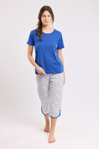 Pyjama corsaire fleuri - coton - ARMOR-LUX - Modalova