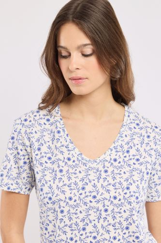 Pyjama corsaire fleuri - coton - ARMOR LUX FR - Modalova