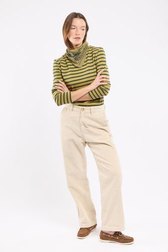 Pantalon large velours côtelé - coton et lin - ARMOR-LUX - Modalova