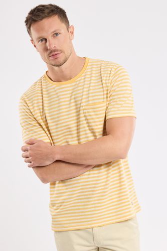 T-shirt rayé - coton et lin - ARMOR-LUX - Modalova
