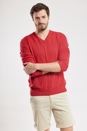 Pull col V - coton - ARMOR-LUX - Modalova