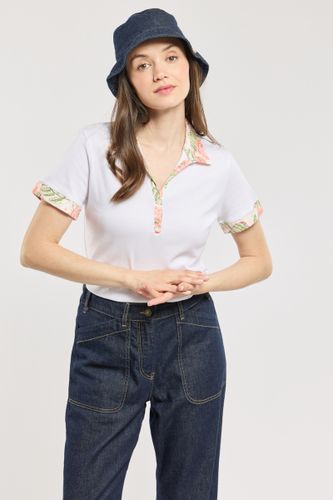 Polo motifs fleuris - coton - ARMOR-LUX - Modalova