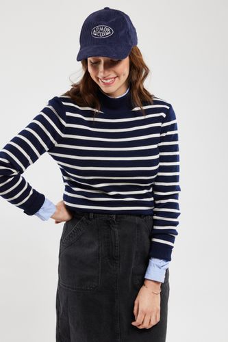 Pull col montant - laine mérinos - ARMOR-LUX - Modalova