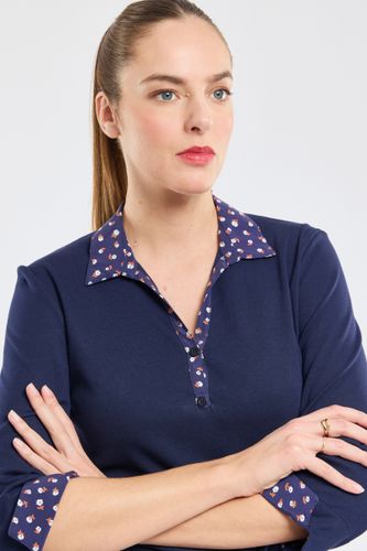 Polo motifs floraux - coton - ARMOR LUX FR - Modalova