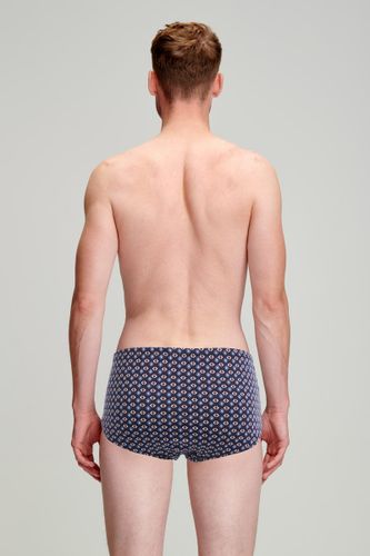 Slip ouvert motifs géométriques - coton léger issu de l agriculture biologique - ARMOR LUX FR - Modalova
