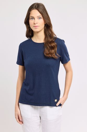 T-shirt uni - coton et lin - ARMOR-LUX - Modalova