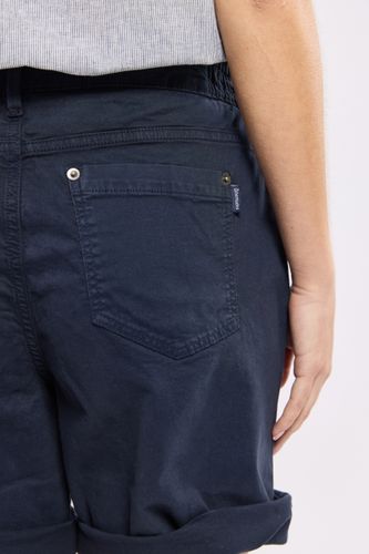 Bermuda taille élastique LINORA - coton - BERMUDES - Modalova