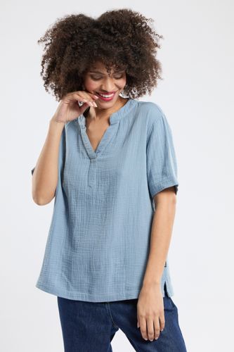 Tunique gaze de coton CELYA - coton biologique - ARMOR LUX FR - Modalova