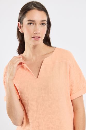 Tunique col V - coton biologique - ARMOR LUX FR - Modalova