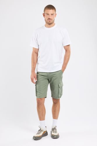 Bermuda multipoches DARGO - lin et coton - BERMUDES - Modalova
