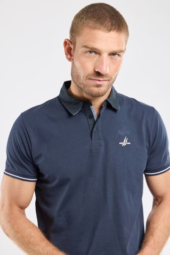 Polo brodé GHOST - coton - BERMUDES - Modalova