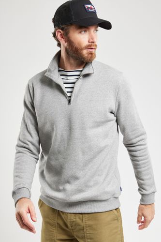 Sweat col montant TAKIN - coton biologique - BERMUDES - Modalova