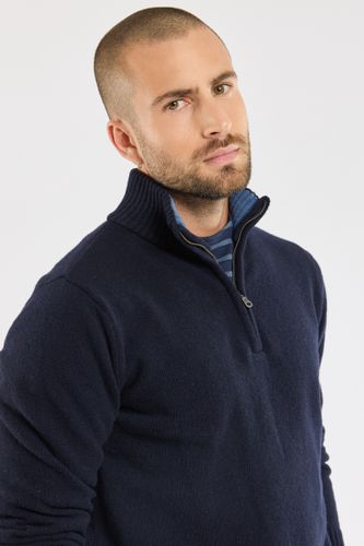 Pull col montant zippé - laine - ARMOR LUX FR - Modalova