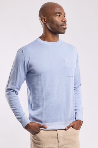 Pull poche poitrine - coton - BERAC - Modalova