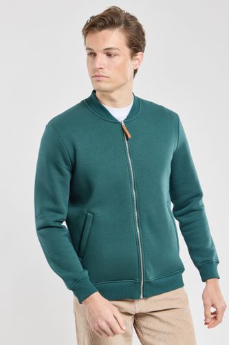 Gilet zippé col teddy - BERAC - Modalova