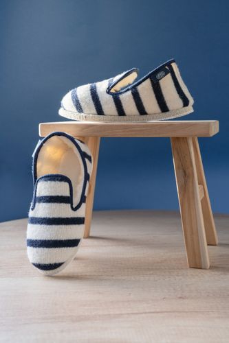 Chaussons rayés Maoutig du 44 au 48 - laine - ARMOR LUX FR - Modalova