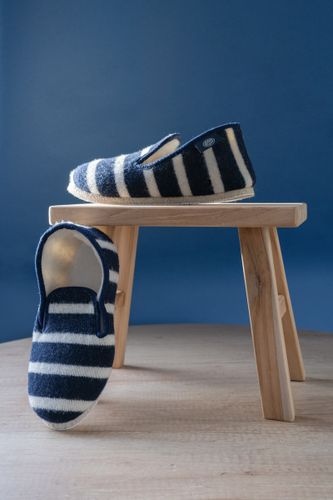 Chaussons rayés Maoutig du 44 au 48 - laine - ARMOR LUX FR - Modalova