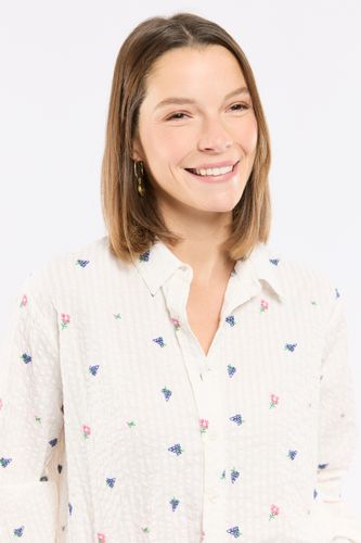 Chemisier brodé Marielle - coton - ARMOR LUX FR - Modalova