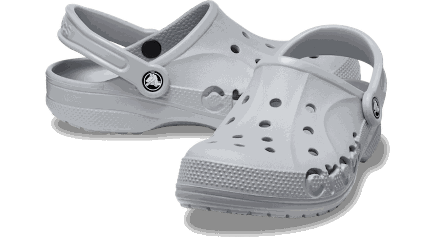 Baya Sabots Unisex Light Grey 36 - Crocs - Modalova