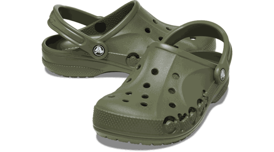 Baya Sabots Unisex Army Green 36 - Crocs - Modalova