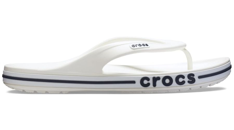 Crocs Bayaband Tongs Unisex White / Navy 37 - Crocs FR Feed New - Modalova