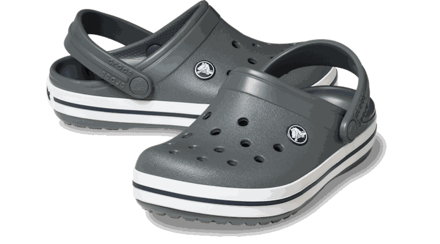 Crocband™ Sabots Enfants Slate Grey/Navy 28 - Crocs - Modalova