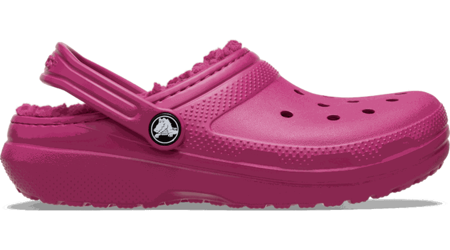 Classic Lined Sabots Enfants Royal Pink 28 - Crocs - Modalova