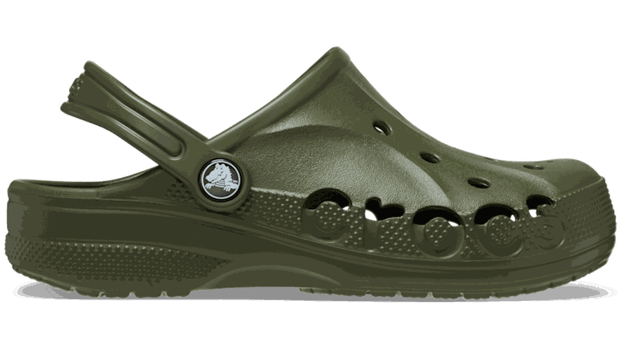 Crocs Toddler Baya Sabots Enfants Army Green 19 - Crocs FR Feed New - Modalova