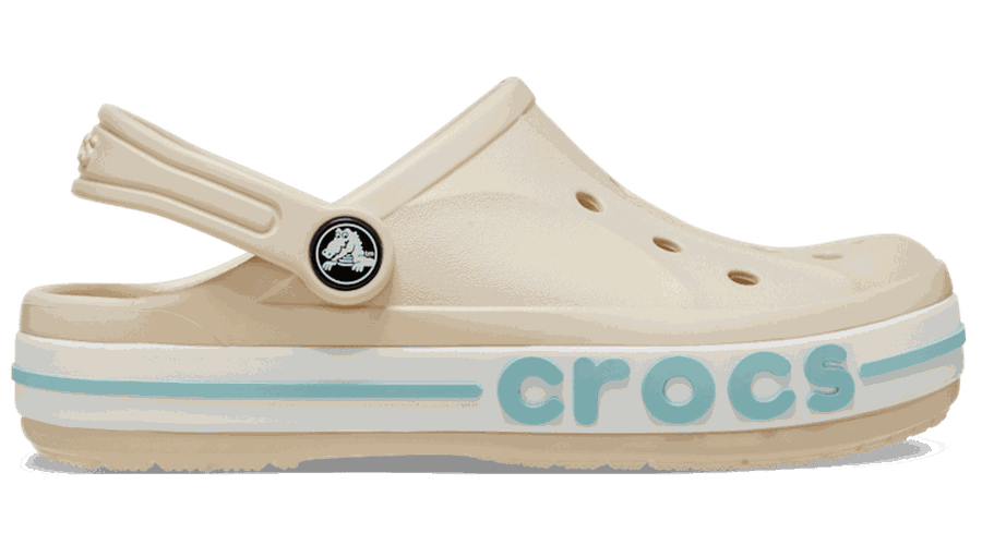 Toddler Bayaband Sabots Enfants Winter White 22 - Crocs - Modalova