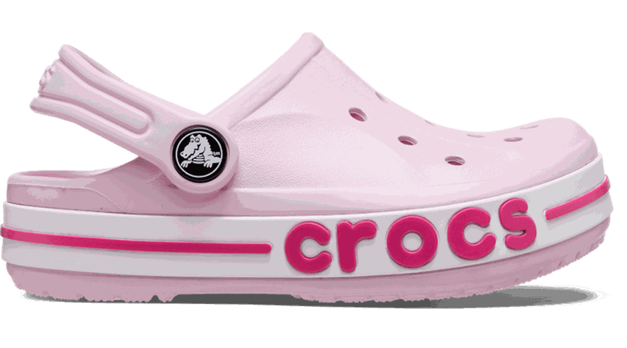 Crocs Bayaband Sabots Enfants Ballerina Pink / Candy Pink 33 - Crocs FR Feed New - Modalova