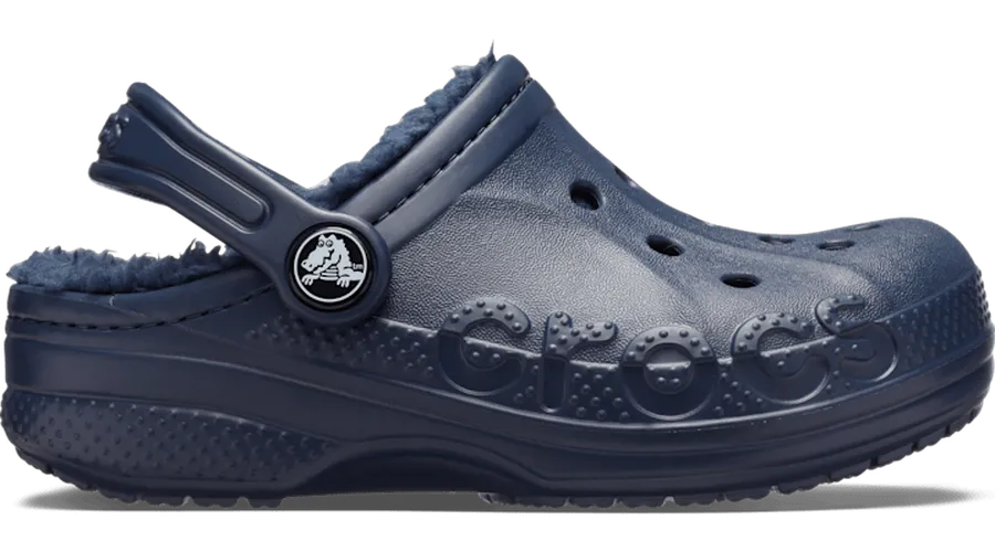 Toddler Baya Lined Sabots Enfants Navy / Navy 22 - Crocs - Modalova