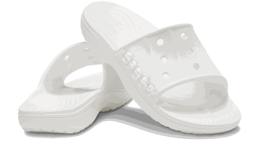 Baya II Slides Unisex White 42 - Crocs - Modalova