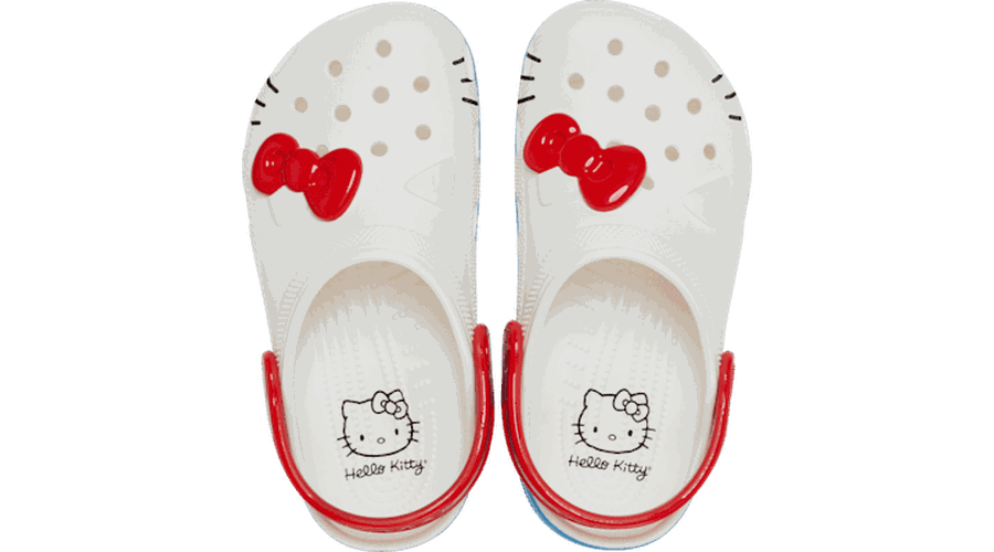 Crocs Toddler Hello Kitty Classic Sabots Enfants 19 - Crocs - Modalova