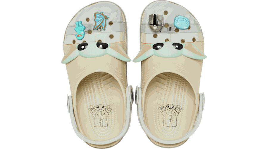 Crocs STAR WARS Grogu™ Classic Sabots Enfants 28 - Crocs FR Feed New - Modalova