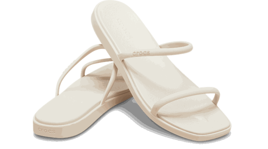 Miami Two Strap Sandales s Cocoa Crème 38 - Crocs - Modalova