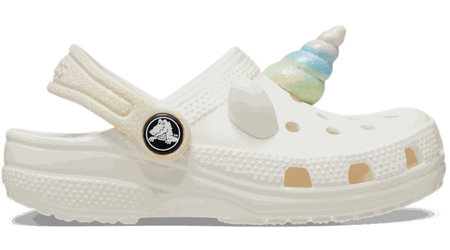 Toddlers Classic I AM Rainbow Unicorn Sabots Enfants Chalk 20 - Crocs - Modalova
