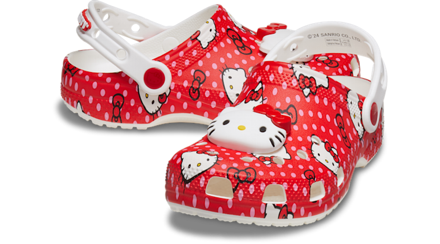 Hello Kitty® Red Classic Sabots Enfants Multi 29 - Crocs - Modalova