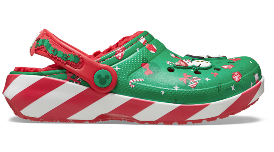 Crocs Toddlers Mickey Holiday Lined Classic Sabots Enfants 19 - Crocs FR Feed New - Modalova