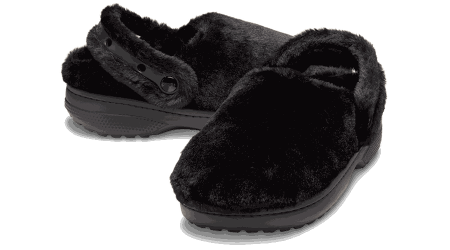 Unfurgettable Cozy Sabots Unisex Black 36 - Crocs - Modalova
