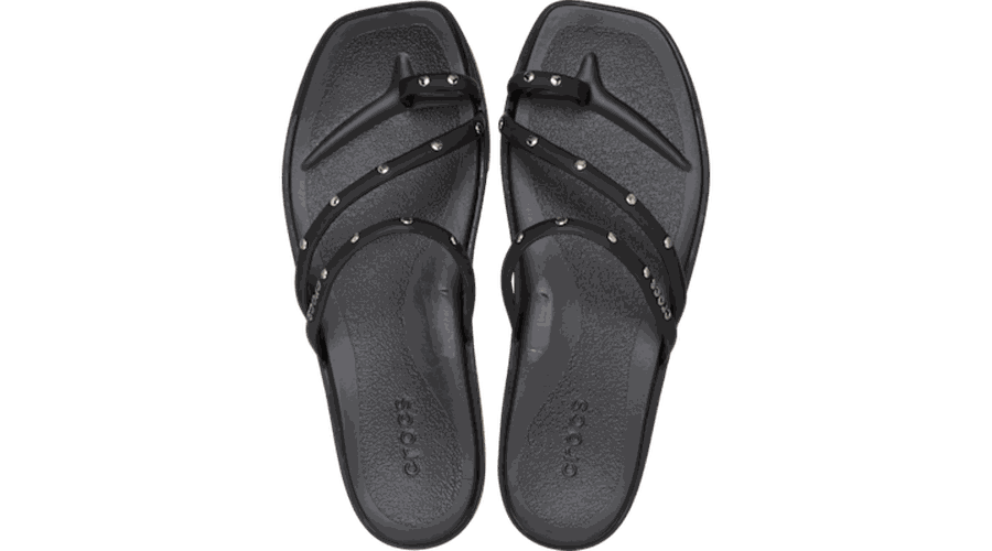 Miami Toe Loop Studded Sandales s Black 34 - Crocs - Modalova