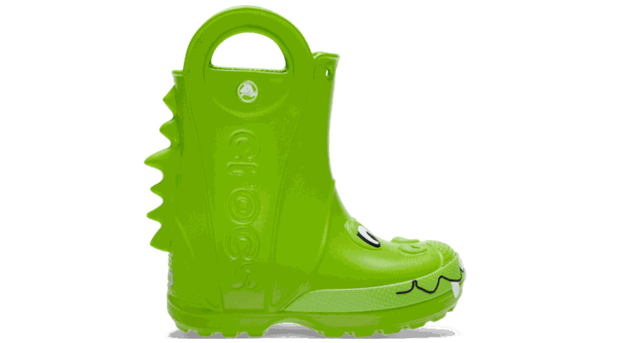 Toddler Handle It Duke Rain Boot Bottes Enfants Green 22 - Crocs - Modalova