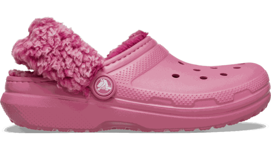 Crocs Toddler Classic Fleece Lined Sabots Enfants Quiet Rose 19 - Crocs FR Feed New - Modalova