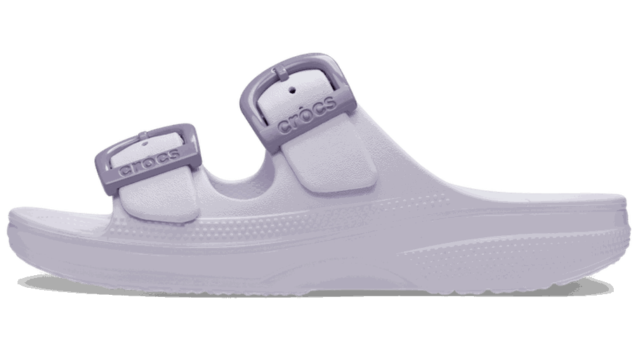 Crocs Saturday Enamel Buckle Sandales s Purple Halo 34 - Crocs FR Feed New - Modalova