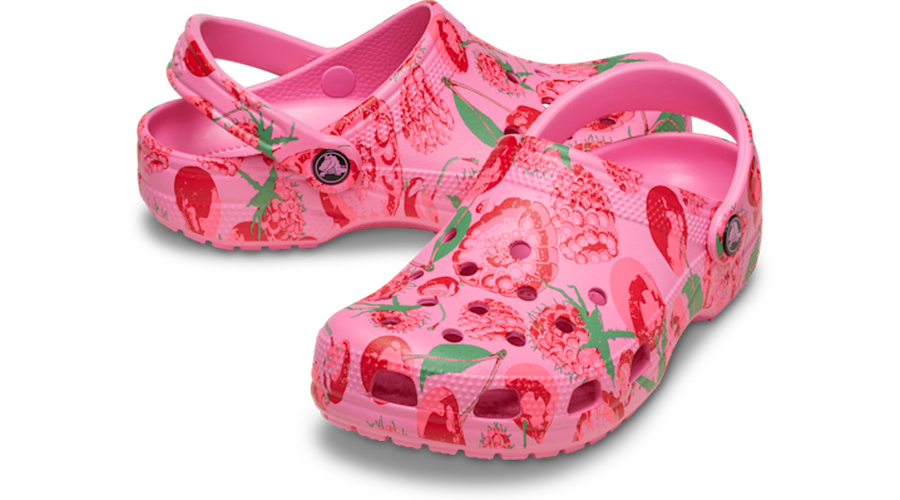 Classic Summer Fruit Sabots Unisex Pink Lemonade 36 - Crocs - Modalova